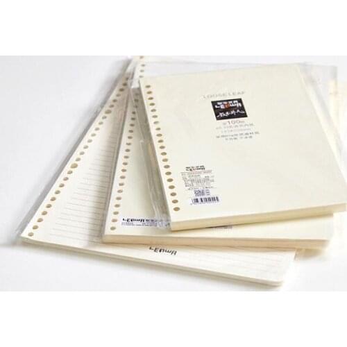 Cheng Jia Brand Stationery Loose-leaf Inner Core A5/B5 Simple Horizontal Line Loose-leaf Ppaper Notepad Hand Book
