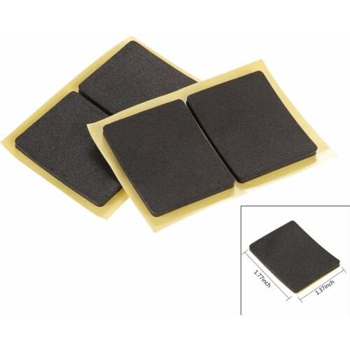 50pcs black Square single-sided Foam Pad Strong Adhesive Force Acrylic Foam Tape Mounting Sticky Tape 3.5*4.5*0.3cm