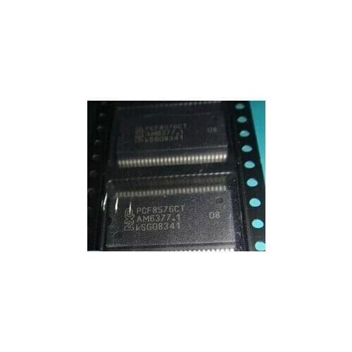 A computer chip IC PCF8576CT display driver in new car