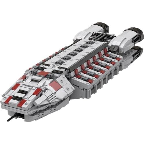 MOC Military Warships Series WW2 Technical Star Space Series of Wars Building Blocks Battle of shipss Model Bricks Gifts 1751pcs