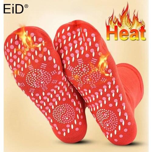 Self-heating Magnetic Socks insoles for Women Men Self Heated Socks Tourmaline Magnetic Therapy Winter Warm Massage Sock Unisex
