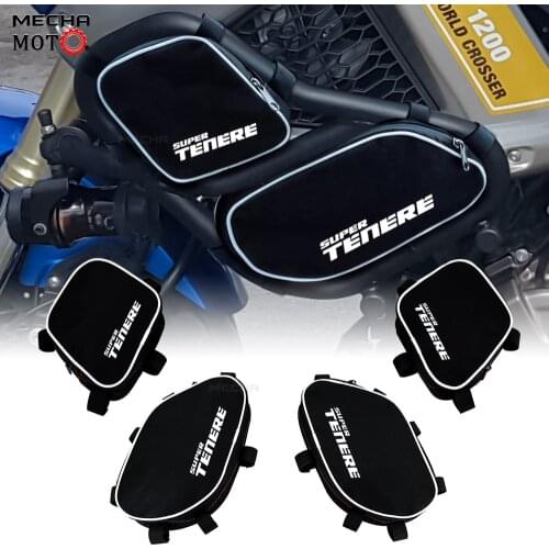 Motorcycle waterproof bag Bike Frame side bags luggage Bumper Tool packet For Yamaha XTZ1200 XT1200Z Super Tenere XTZ 1200