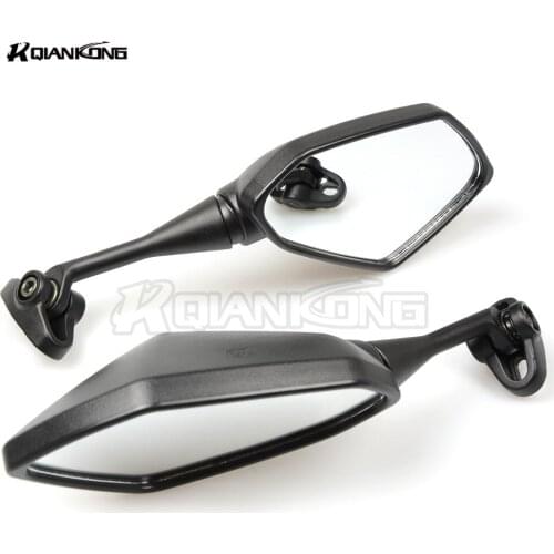 R QIANKONG Motorcycle Scooters Racer Rearview Side View Mirror For Benelli MV AGUSTA SUZUKI AN250 AN400 Burgman Skywave