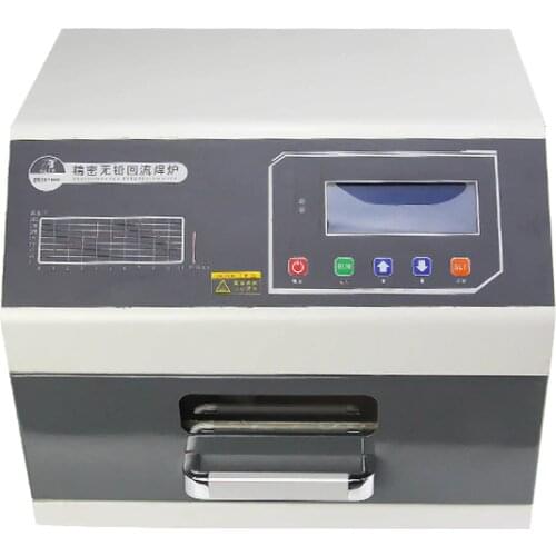 Desktop reflow oven/Infrafed Radiation Heating reflow soldering oven/reflow welding machine