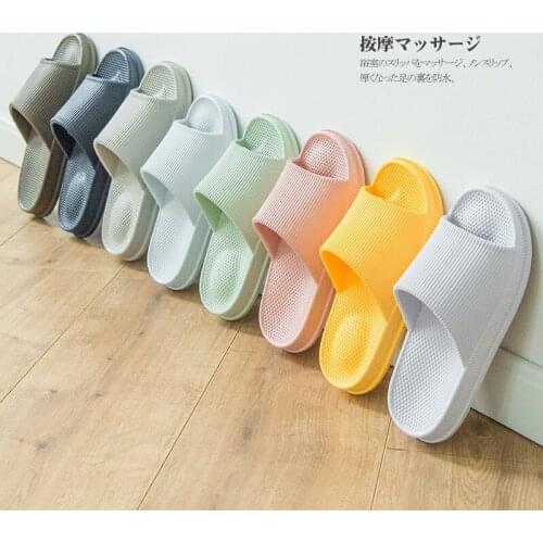 Youdiao Non-slip Massage slippers Women EVA Indoor Slippers Light Women House Bath Shoes Man Waterproof Sandals Slides bathroom