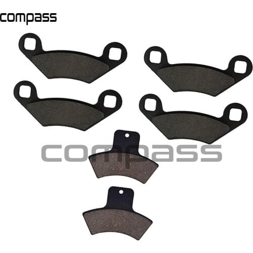 Motorcycle Front and Rear Brake Pads for POLARIS 325 Magnum 2000-2002