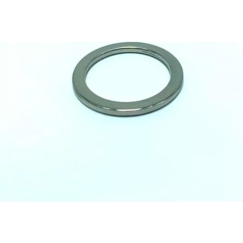 1.5 Inch Flat Cast O Rings, Shiny Nickel Finish