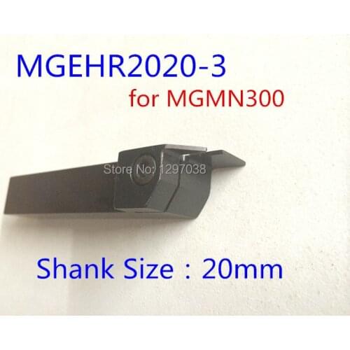 MGEHR 2020-3 External Grooving Turning Tool Holder Shank Diameter 20*20mm Length 125mm CNC lathe tool for MGMN300 Inserts