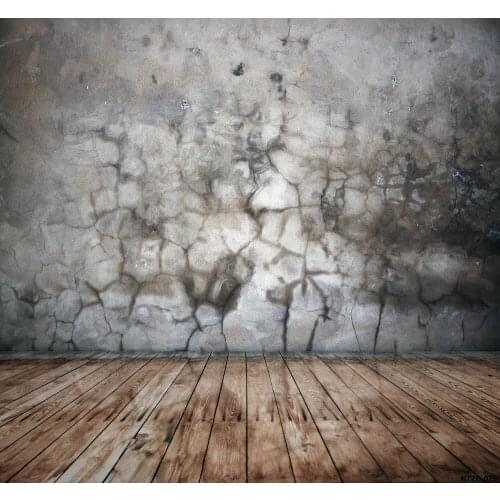 TR Vintage Brick Wall Wooden Floor 5x7ft Photo Background Wedding Baby Children Photo Studio Props Photography Vinyl Backdrops