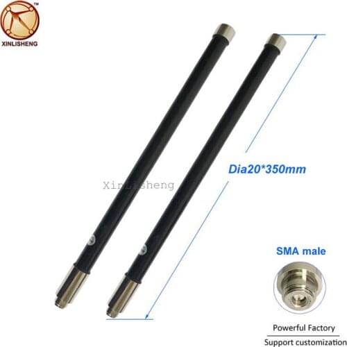 Factory customized outdoor 4G LTE signal booster fiberglass antenna with SMA connector