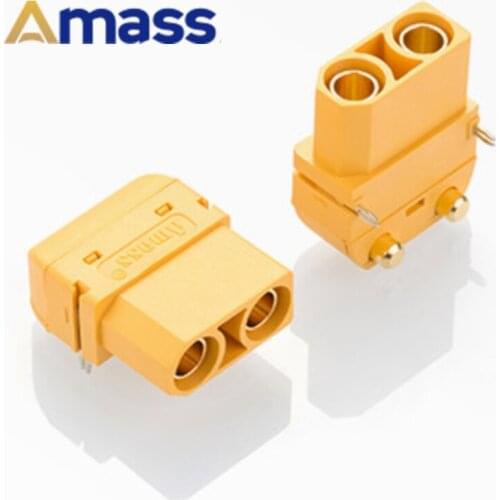 5/10/20 Pairs Amass XT90PW 4.5mm Gold-Plated Banana Plug Connector Male & Female 1 Pair for RC Hobby Model Lipo Battery 40% Off