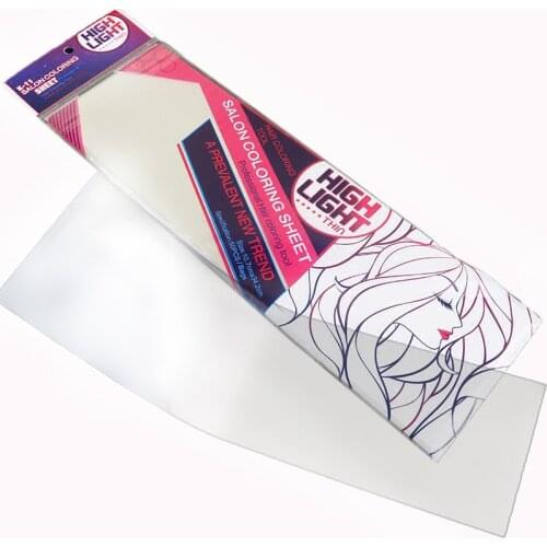 50pcs/Pack Salon Hair Coloring Sheet Recycleable & Durable Use Hairdressing Color Dye Highlight Paper Tissue Barber Tool UN784