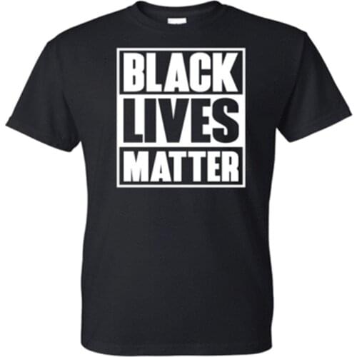 Black Lives Matter T-Shirt Crewneck Short Sleeve Tee for Jogging Absorb Sweat
