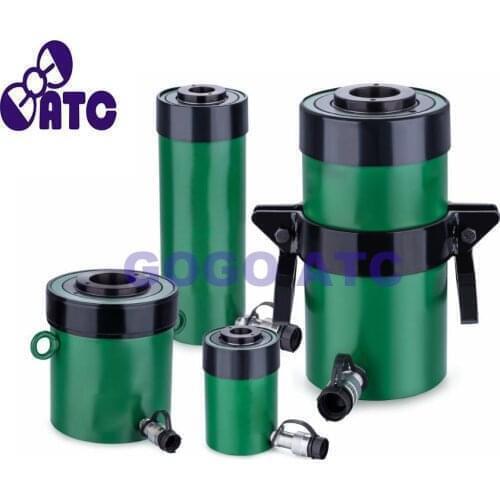 Heavy duty 13-95 ton RCH-306 Single-acting Hollow Plunger Hydraulic Cylinder