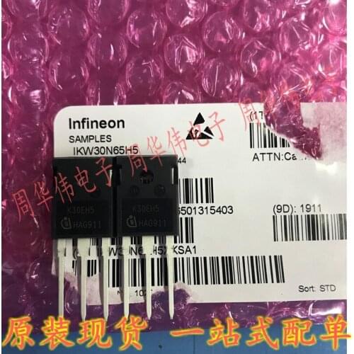 IKW30N60DTP K30DDTP IKW30N60H3 K30H603 IKW30N60T K30T60 IKW30N65EL5 K30EEL5 IKW30N65H5 K30EH5 IKW30N65WR5 K30EWR5