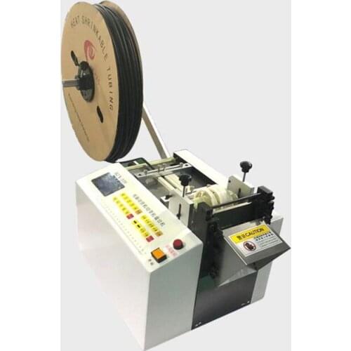 High quality Microcomputer heat shrinkable tube cutting machine PVC silicone tube cutting machine ear band bridge automatic cutt