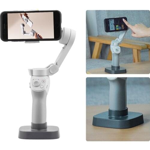 Stabilizer Desktop Stand Support Base Mount for DJI OM 4 Osmo Mobile 3 Handheld Gimbal Extension Fixed Accessories