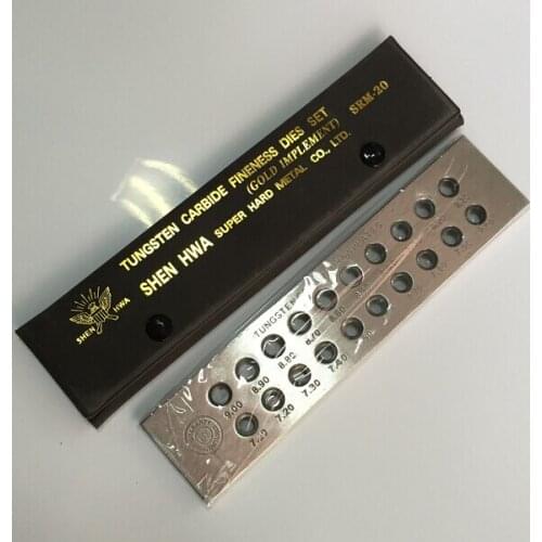 Multiple Tungsten Carbide Wire Drawplate for Jewelry Making Round Shape Drawplate, Tungsten Carbide Wire Drawplate Die