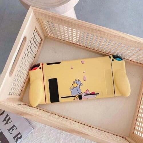 Disney Pooh Protective Case for Nintendo Switch Cute Soft TPU Case Case for Nintendo Switch Game Accessories Gift