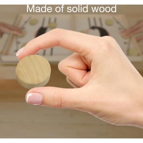 10PCS Playing Chess Parent-child Interaction Childrens Ice Hockey Desktop Pieces Hockey Game Pieces Catapult Game Equipment