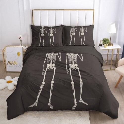 3D Quilt covers Comforter case Pillowcase Duvet cover set Bedding set King Queen Double Twin Size Magic Bed Linens Home Textile