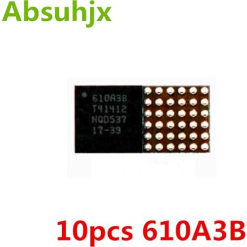 Absuhjx 10pcs Original 610A3B U2 Charging ic for iPhone 7 & 7 Plus 7P 7G Charger IC Chip U4001 36pin on Board Ball Parts