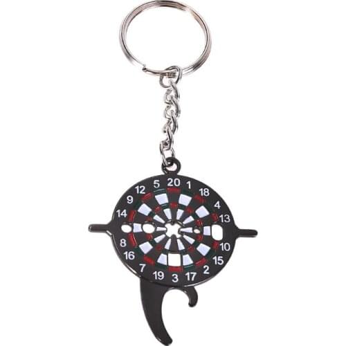 Keychain Dart Wrench Tool Tighten Darts Shafts Beer Bottle Opener Indoor Game