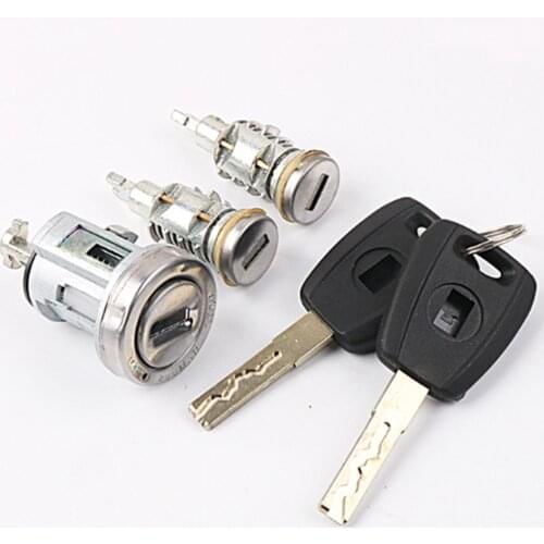 SIP22 Blade Car Lock Set For Fiat Ducato Auto Milling Lock Modified Door Lock Cylinder Kits Replacement Lock With 2 Keys
