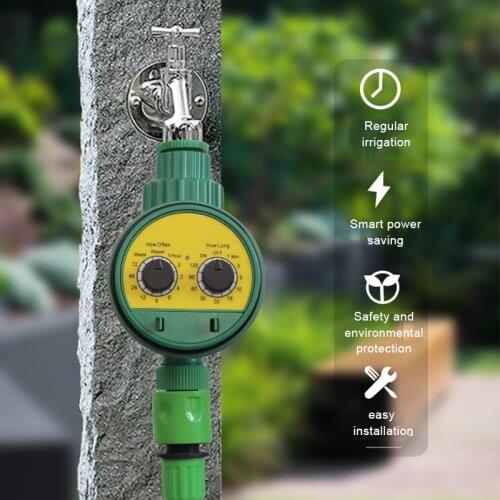 Electronic Intelligence Garden Irrigation System Controller Automatic Waterer Knob Type Timer Waterproof 20/25mm ASD88