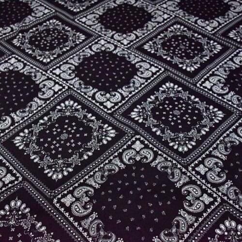 Ethnic Chiffon Stretchy Fabric Dress Material Leisure Bohemian Style DIY Accessory