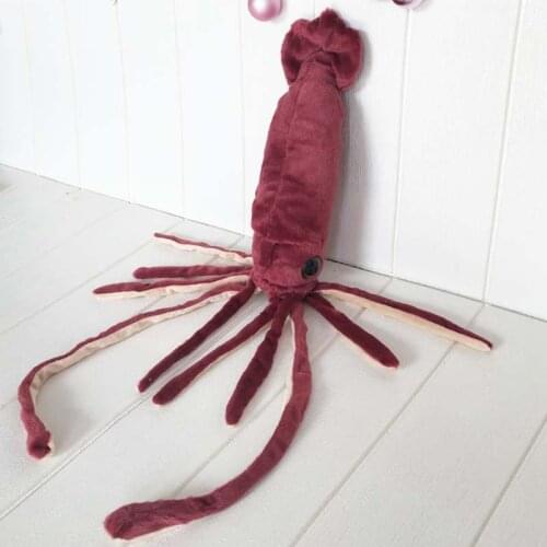 Giant Plush Squid Simulation Octopus Toy Large Stuffed Animal DollKids Gift R7RB