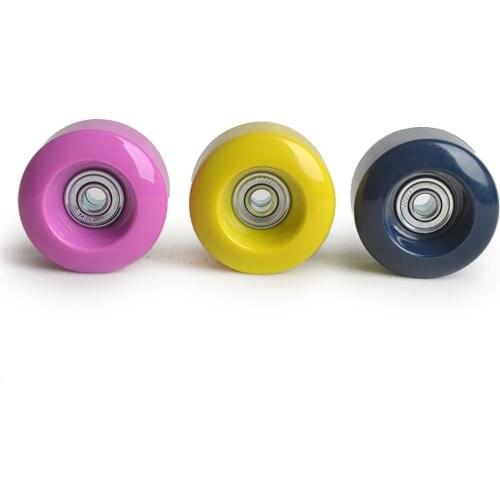 Roller skates wheels for dual-line 2 lines roller skating patines 54mm*32mm 95A durable PU tyre abec-7 bearing installed 8 pcs