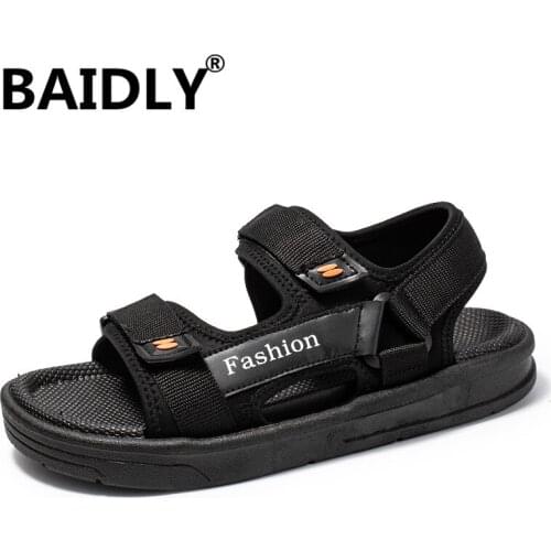 New Men Sandals Mesh Summer Slippers Men Outdoor Casual Shoes Cheap Male Sandals Water Shoes Sandalia Masculina