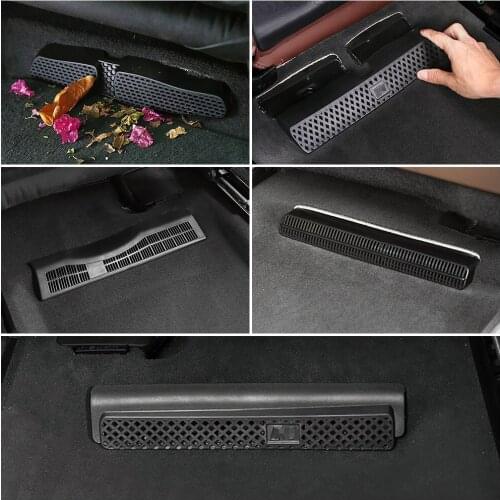 For Audi A3 A4 A5 A6 A7 Under Seat Floor Rear AC Heater Air Conditioner Duct Vent Cover Grille Outlet Cover Trim