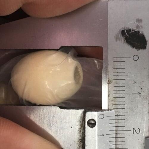 Natural Round Oval Wooden Spacer Beads For Jewelry making DIY 20x15mm 50pcs MT0029