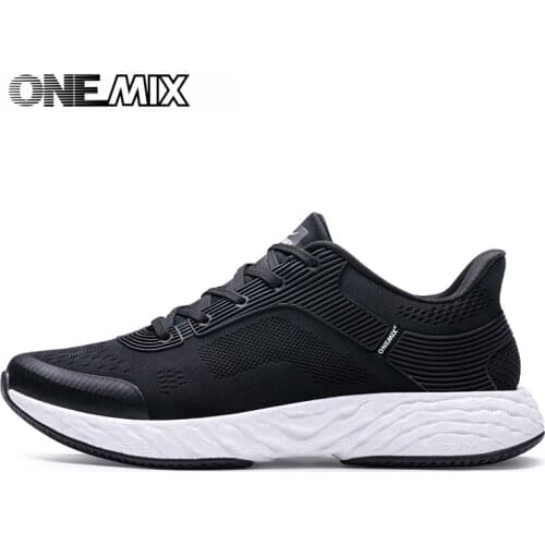 ONEMIX Sneakers For Men Outdoor Athletic Summer Breathable Mesh Male Sport Walking Shoes Soft Travel Trekking Jogging Footwear