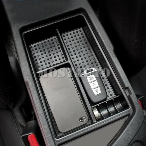 For Kia Optima K5 2011-2015 Interior Center Console Armrest Storage Box Holder 1pcs Car Accessories Interior Car Decor Car Trim