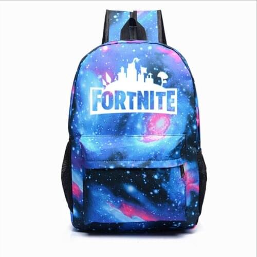 Fortnite Games Backpack Fortnite Luminous Glowing School Bags For Teenagers Unisex Schoolyard Laptop Mochilas Travel Casual Bags