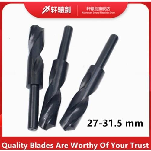 1PC 27-31.5 mm 1/2 Inch Dia Reduced Shank HSS Twist Drill Bit 27 27.5 28 28.5 29 29.5 30 30.5 31 31.5 mm