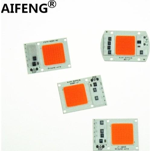 AIFENG led grow light cob chip 15w 20w 30w 50w full spectrum No Need Driver cob led lamp chip for Diy plant grow flood light