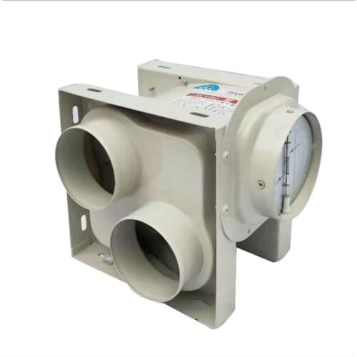 Exhaust Fan Air Ventilation Fan Bathroom Exhaust Fan Kitchen Ventilation System Toilet Wall-Mounted Fresh Ventilation Fan 6 Inch