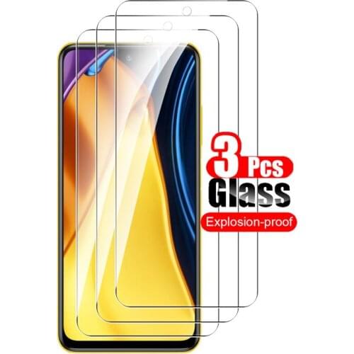 3Pcs for xiaomi mi poco m3 pro screen protector film for xiaomi mi poco m3 soft tempered glass on poco m3 pro 6.5"phone film