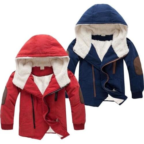 Winter Children Down Jacket Snow Wear Jackets Boys High Quality Cotton Thick Outerwear Teenage Girls Jacket Hooded Kids Coats