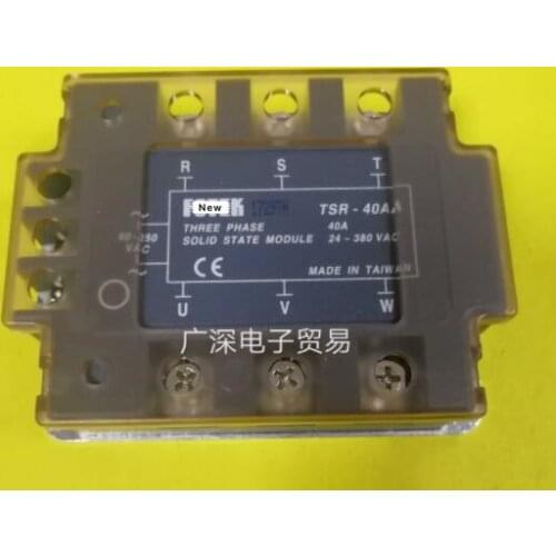 100% Original Authentic Taiwans three-phase solid state relay TSR-40AA