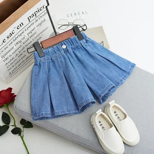 2020 kids clothes girls children summer trousers Girl Jeans Hot denim Pant