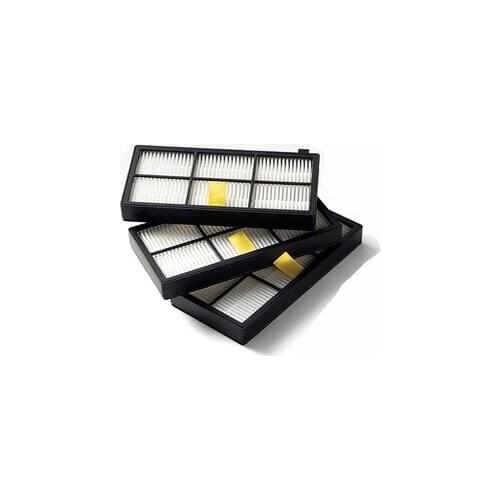 3Pcs/Lot Hepa Filter for iRobot Roomba 800 900 Series Robotic Vacuum Cleaner Washable Accessories Kits Parts Replacements