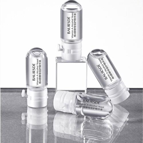 Alcohol Yeast Protection Moisturizing Non Sticky Repairing Essence Vitamin A Firming Replenishment Improve Roughness 30 Pcs