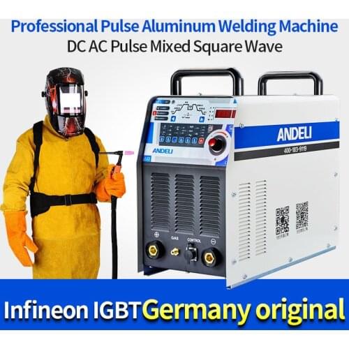 Andeli Tig-250pac Inverter Ac Dc Digitale Blokgolf Aluminium Met Tig spot welder Lasser welding equipment machine soldering deko