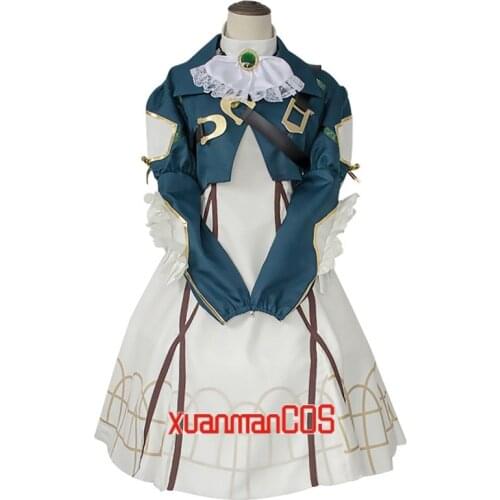 Anime ROLECOS Violet Evergarden Cosplay Costume Violet Evergarden Costume For Women Halloween