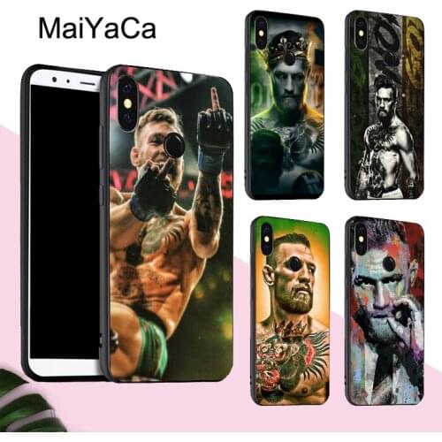 MaiYaCa Conor McGregor Case For POCO X3 F2 Pro Case For Redmi Note 8 Pro 8T 7 9 9S 9A 9C For Mi Note 10 Lite A3